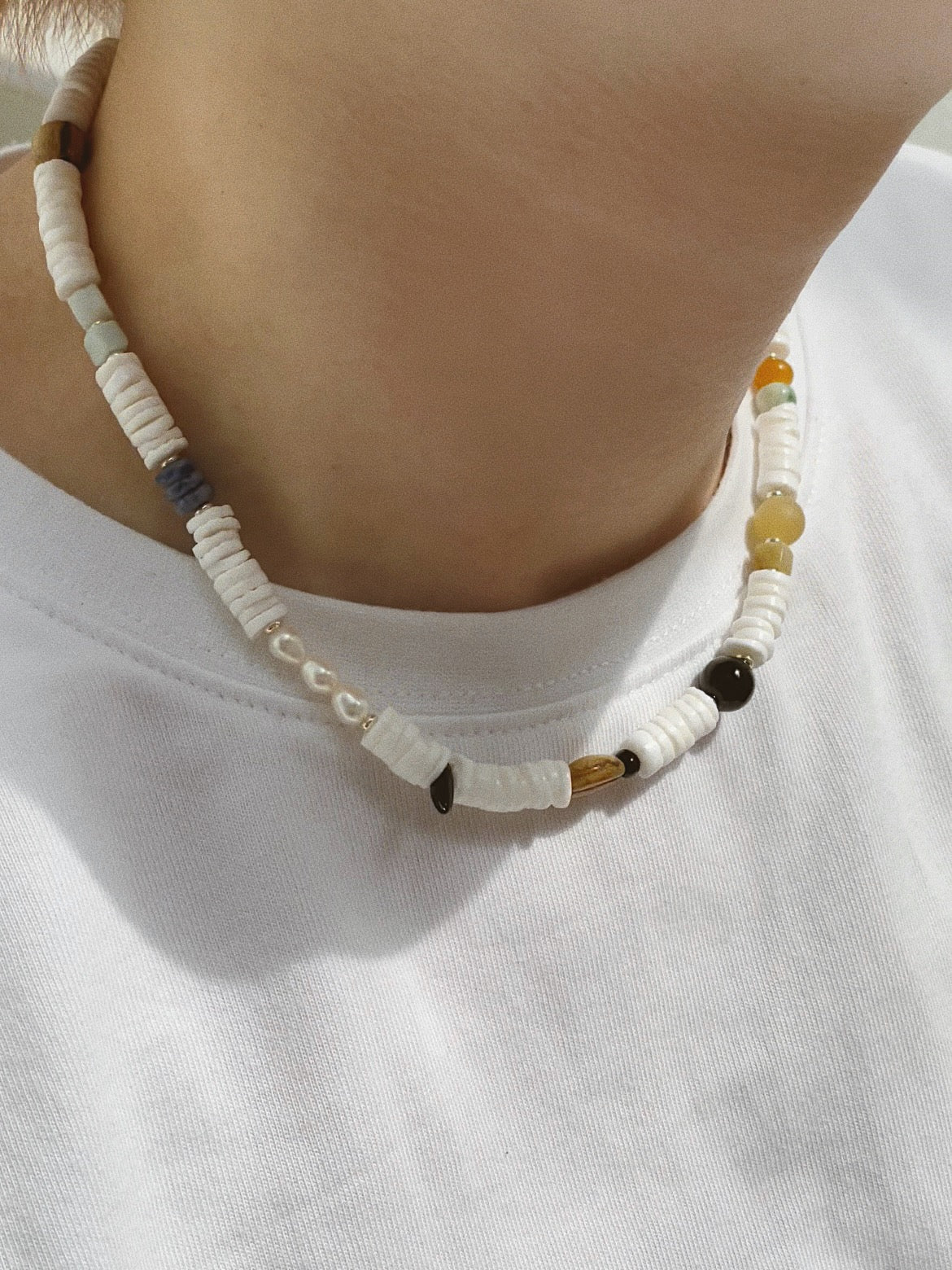 Shell Beaded Necklace