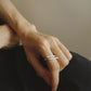Silver Twist Round Ring