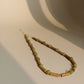 Peanut Butter and Pea Necklace
