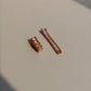 Malena Pink Zircon Earrings