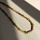 Peanut Butter and Pea Necklace