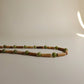 Peanut Butter and Pea Necklace